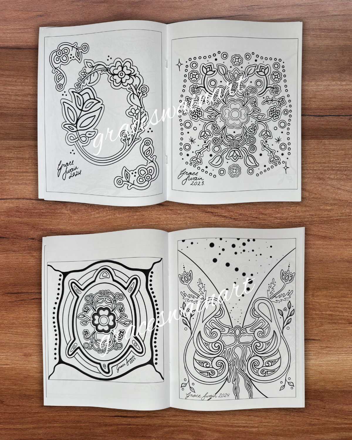Indigenous Art Colouring Book 8.5” x 11”