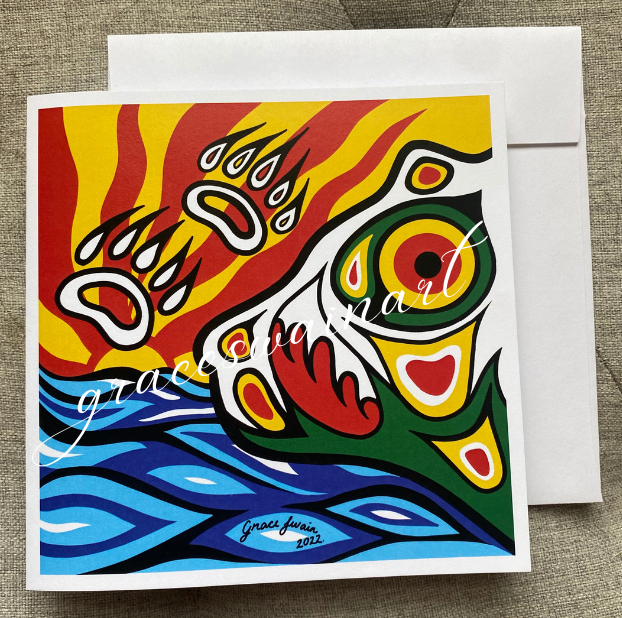 Variety Pack of Six 5.75” x 5.75” Greeting Cards