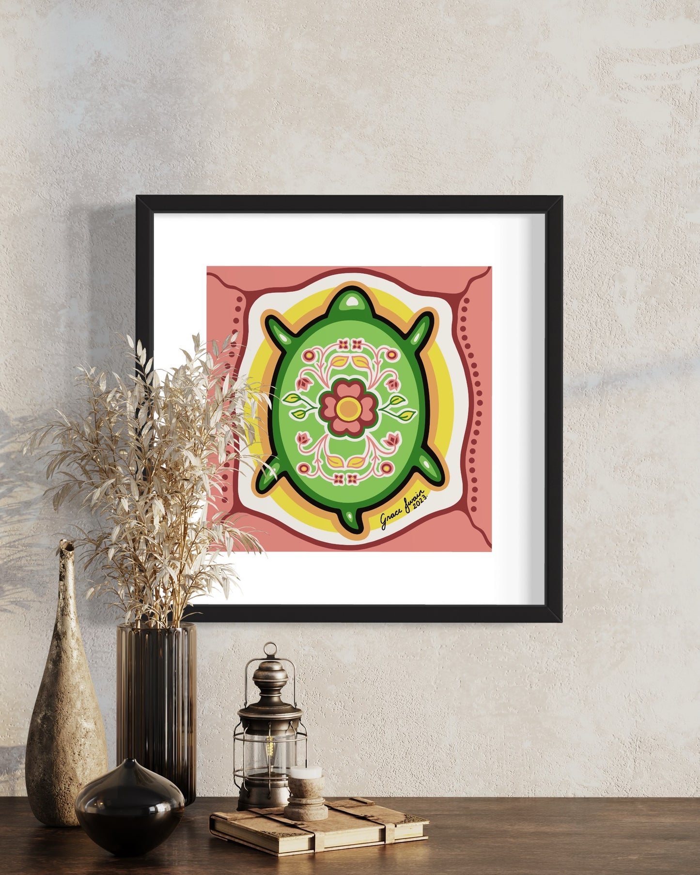 Turtle Island 12"x12" Print