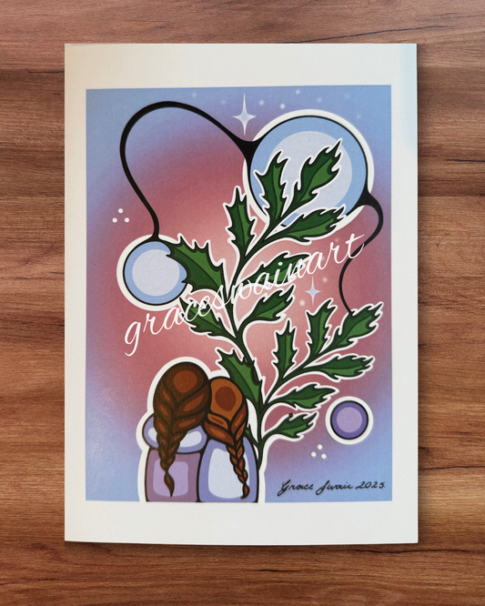 "Winter Solstice" 5" x 7" Greeting Card
