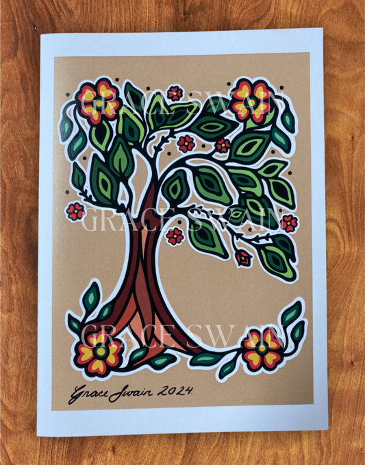 "The Tree of Life" 5" x 7" Greeting Card