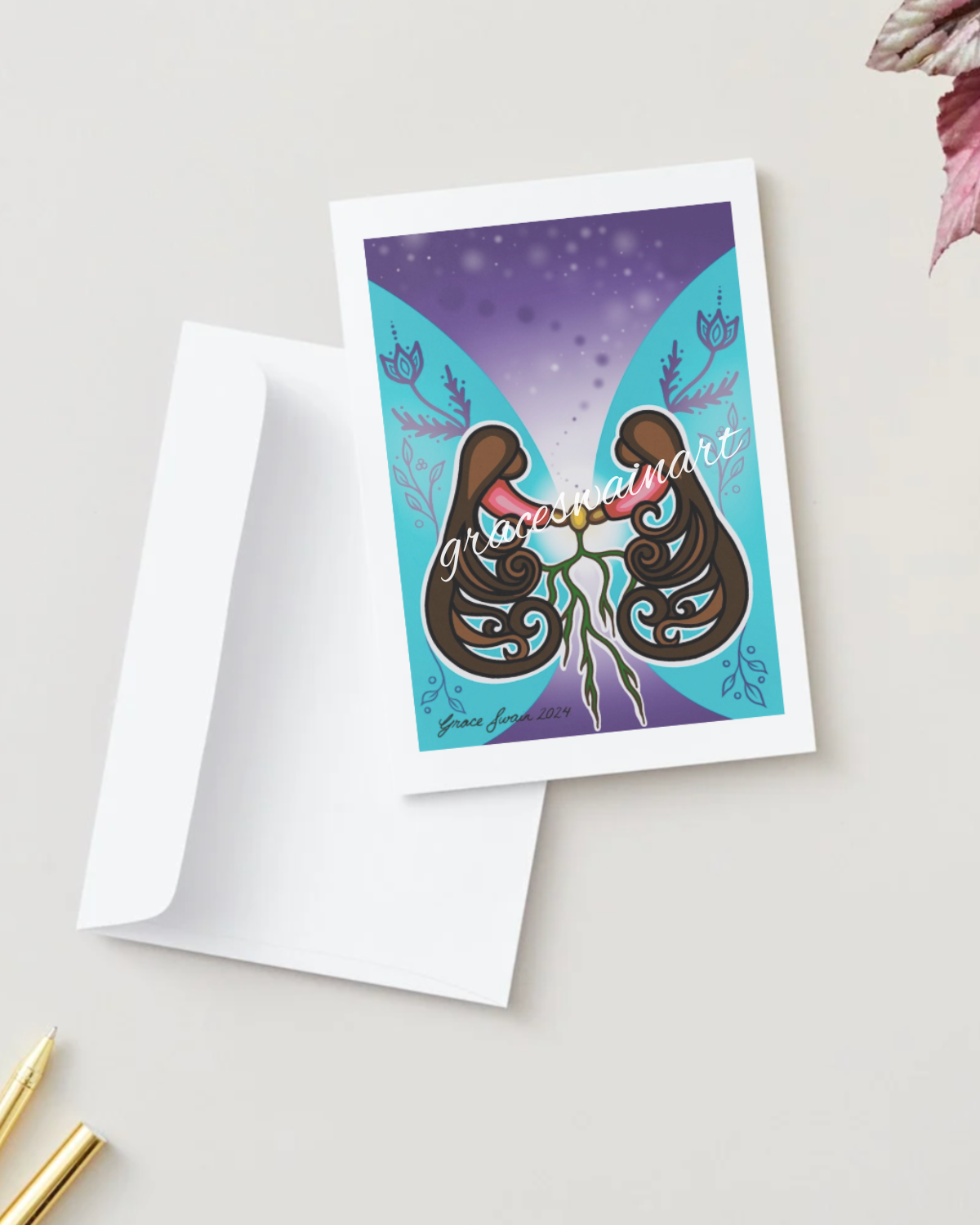 Variety Pack of 7 Greeting Cards 5" x 7"