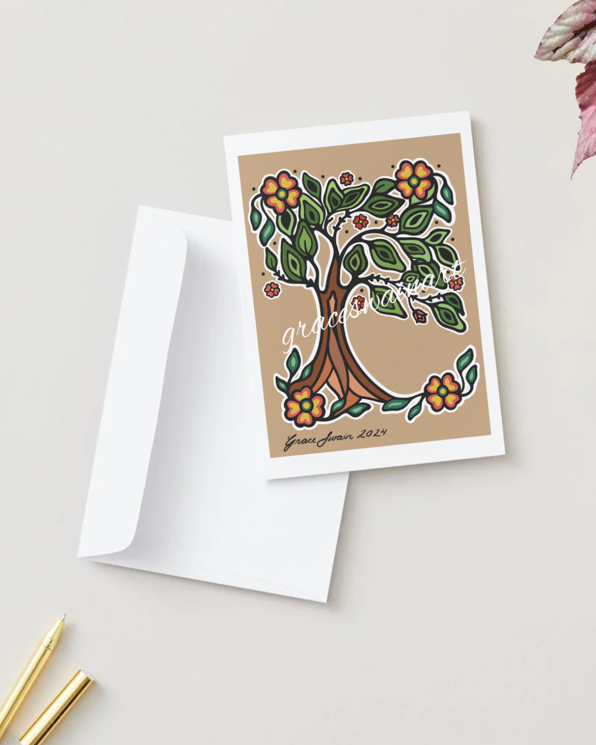 Variety Pack of 7 Greeting Cards 5" x 7"
