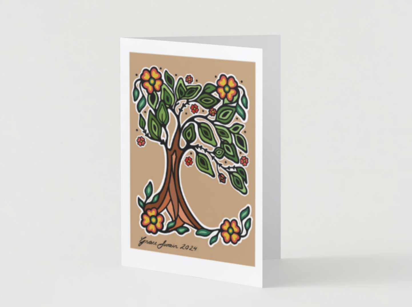 "The Tree of Life" 5" x 7" Greeting Card